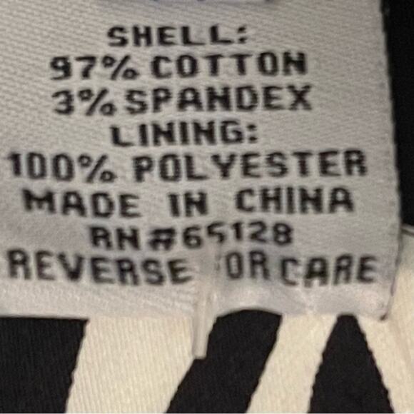 Luii Black And White Animal Print Belted Short Trench Coat Jacket NWT Size M - Picture 12 of 15